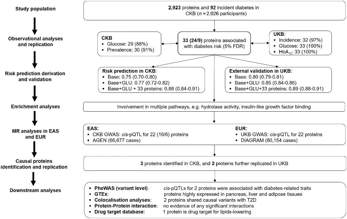 Overview of study design, analytic approaches and key findings